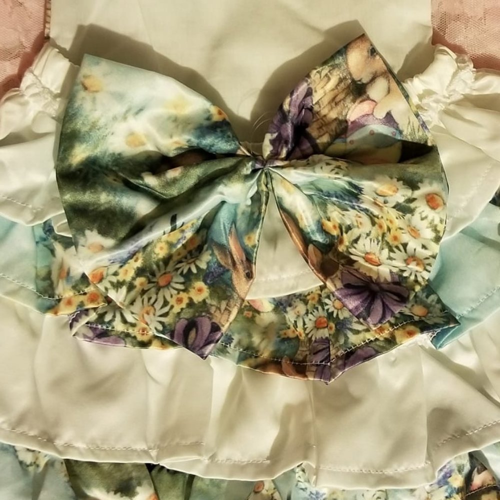 Easter Ruffle Romper - Picture 3 of 3